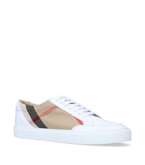 burberry iconic british trainers.